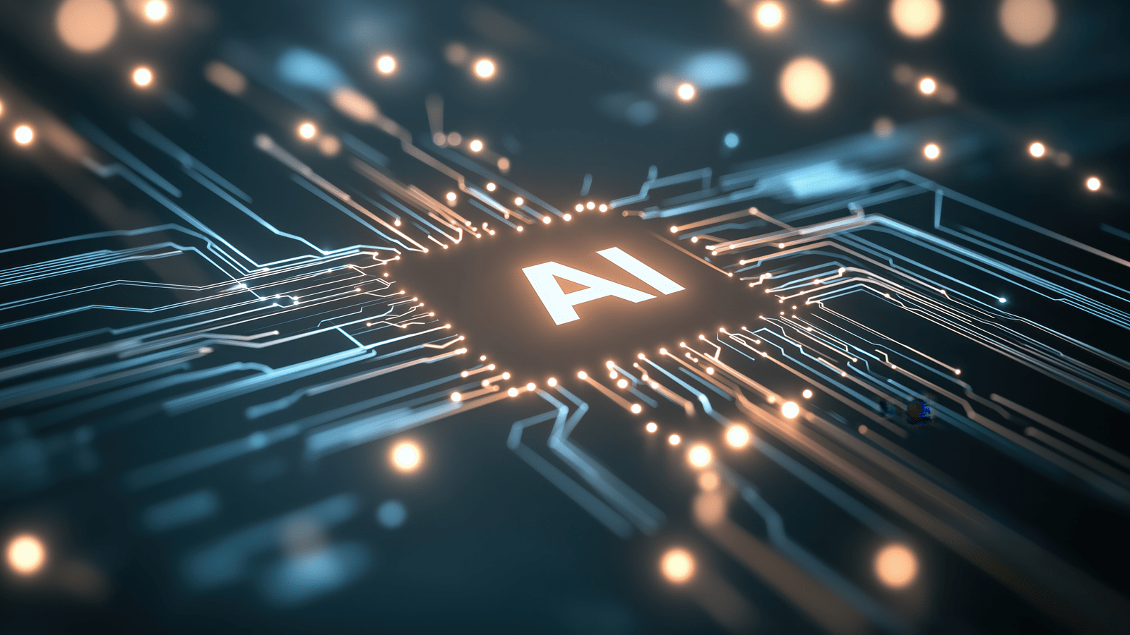 ''AI' written on a chip to denote Generative AI at the Edge