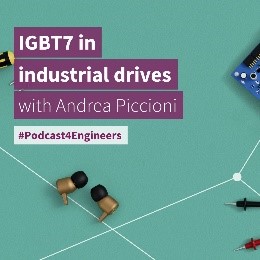 Image of IGBT7 in industrial drives with Andrea Piccioni