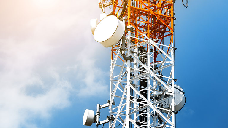Satellite tower Satellite tower