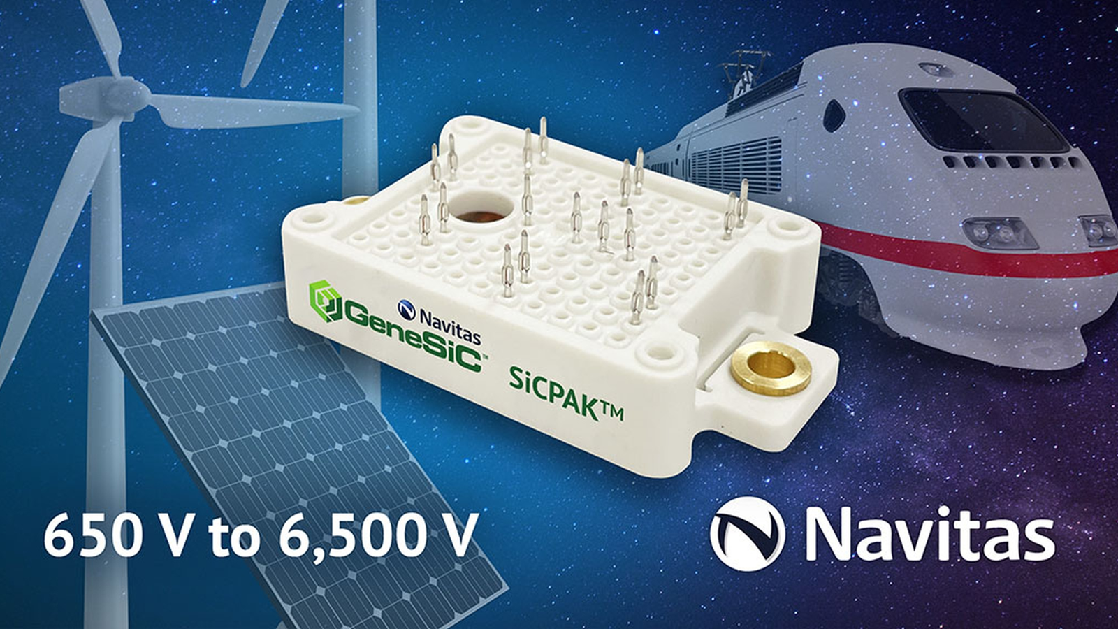Navitas GeneSiC EV Chargers