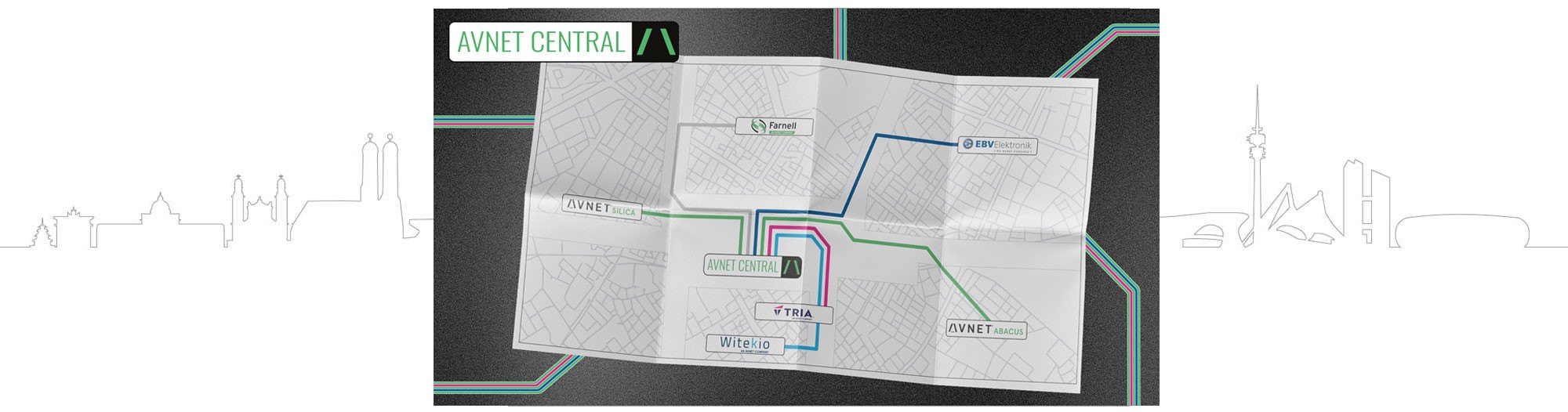 Avnet Silica Electronica 2026 Map