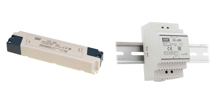 MEAN WELL ICL-16L and ICL 28R series AC-DC power supplies MEAN WELL ICL-16L and ICL 28R series AC-DC power supplies